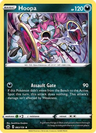 Hoopa 083/159/159 - Holo Rare - Holofoil