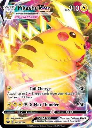 Pikachu VMAX SWSH286/298 - Promo - Holofoil
