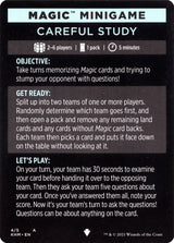 Careful Study (Magic Minigame) [Kaldheim Minigame]