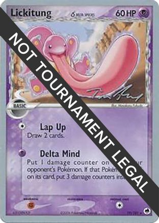 Lickitung (Delta Species) - 2007 (Tom Roos) 019 - Rare