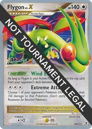 Flygon LV.X - 2009 (David Cohen) 105 - Rare