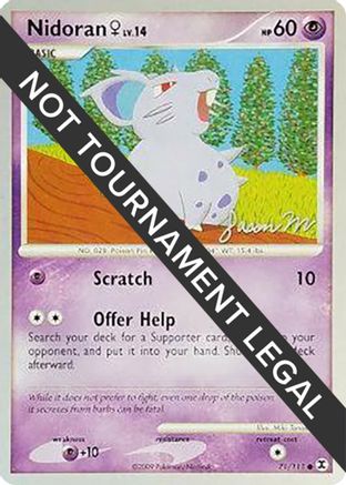 Nidoran F - 2009 (Jason Martinez) 071 - Common