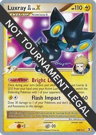 Luxray GL LV.X - 2010 (Mychael Bryan) 109 - Classic Collection