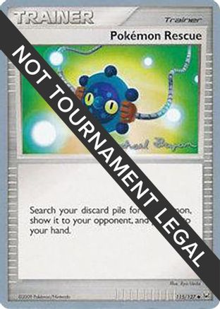 Pokemon Rescue - 2010 (Mychael Bryan) 115 - Uncommon