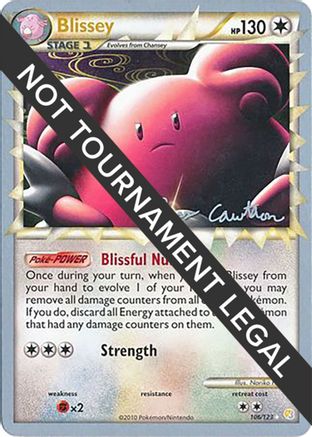 Blissey - 2011 (Ross Cawthon) 106 - Ultra Rare