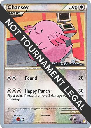Chansey - 2011 (Ross Cawthon) 058 - Common