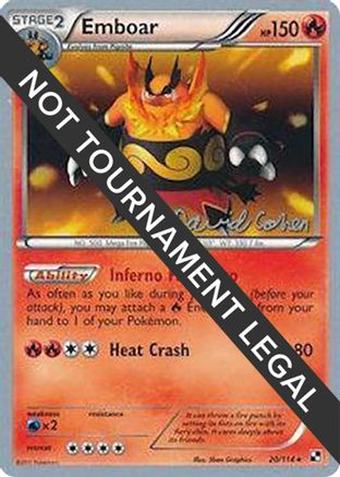 Emboar 020 - Rare