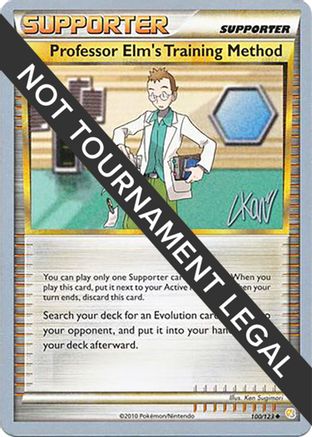 Professor Elm's Training Method - 2011 (Christopher Kan) 100 - Uncommon