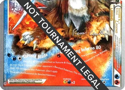 Suicune & Entei Legend LEGEND (95) 095 - Holo Rare