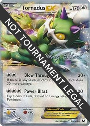 Tornadus EX - 2012 (Zachary Bokhari) 108 - Ultra Rare