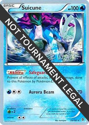 Suicune 020 - Rare