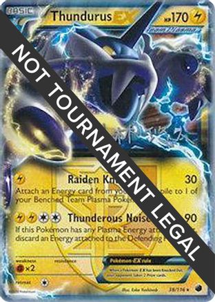 Thundurus EX - 2014 (Haruto Kobayashi) 038 - Ultra Rare