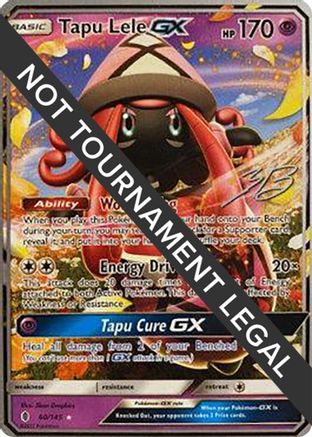 Tapu Lele GX - 2017 (Zachary Bokhari) 060 - Ultra Rare