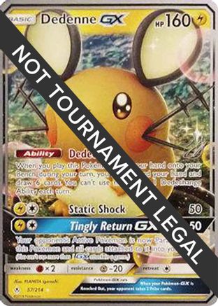 Dedenne GX - 2019 (Henry Brand) 057 - Ultra Rare