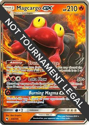 Magcargo GX - 2019 (Henry Brand) 044 - Ultra Rare