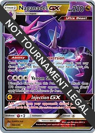 Naganadel GX - 2019 (Shintaro Ito) 160 - Ultra Rare