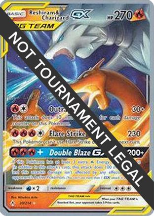 Reshiram & Charizard GX 020 - Ultra Rare