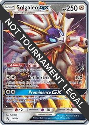 Solgaleo GX - 2019 (Henry Brand) SM104 - Promo