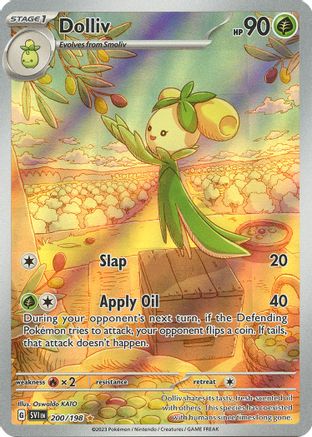 Dolliv 200/198 - Illustration Rare - Holofoil