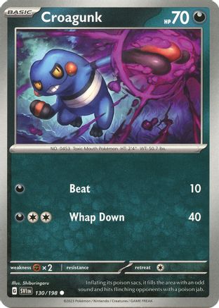 Croagunk 130/198 - Common