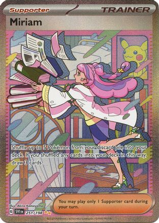 Miriam 251/198 - Special Illustration Rare - Holofoil