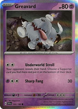 Greavard 105/198 - Common - Holofoil
