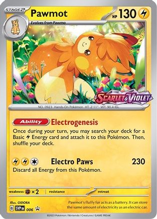 Pawmot 006 - Promo - Holofoil