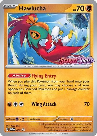 Hawlucha 007 - Promo - Holofoil