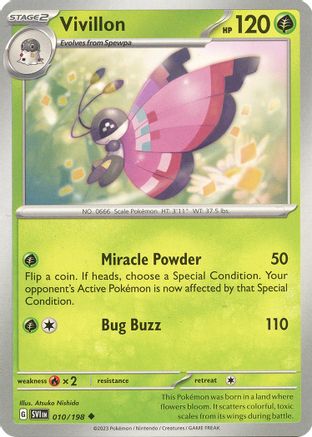 Vivillon 010/198 - Uncommon