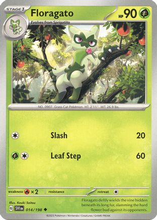 Floragato 014/198 - Uncommon