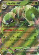 Spidops ex 019/198 - Double Rare - Holofoil
