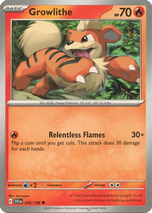 Growlithe 030/198 - Common