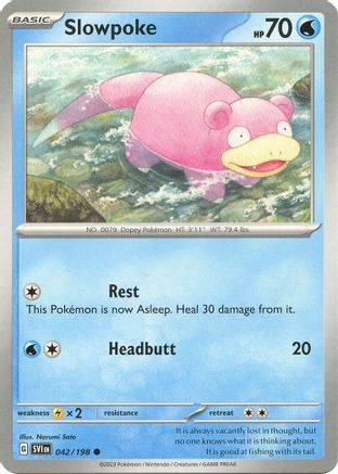 Slowpoke 042/198 - Common