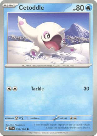 Cetoddle 058/198 - Common