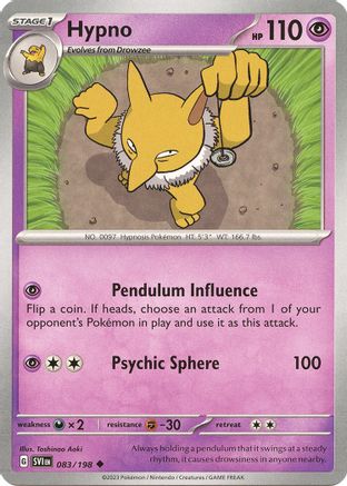 Hypno 083/198 - Uncommon