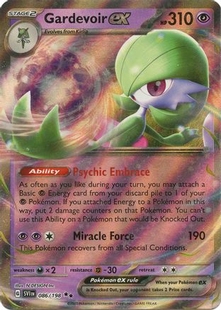 Gardevoir ex 086/198 - Double Rare - Holofoil