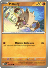 Mankey 107/198 - Common