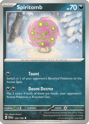 Spiritomb 129/198 - Uncommon