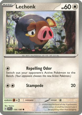 Lechonk 154/198 - Common