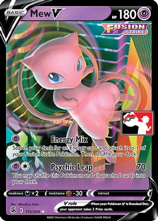 Mew V 113 - Ultra Rare - Holofoil
