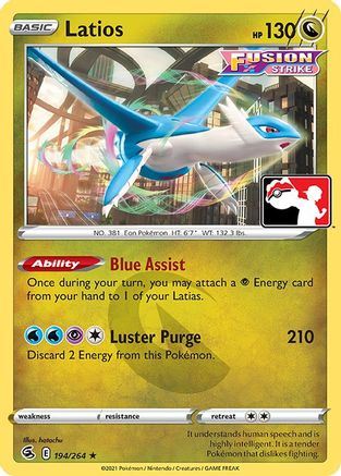 Latios 194/264 - Rare