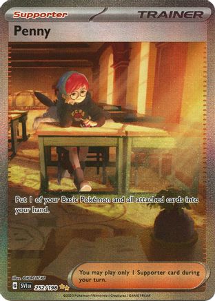 Penny 252/198 - Special Illustration Rare - Holofoil