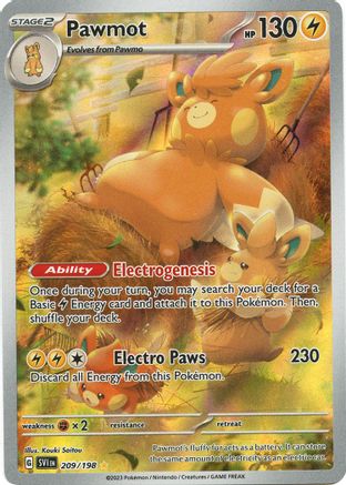 Pawmot 209/198 - Illustration Rare - Holofoil