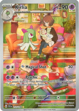Kirlia 212/198 - Illustration Rare - Holofoil
