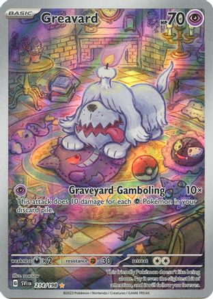 Greavard 214/198 - Illustration Rare - Holofoil