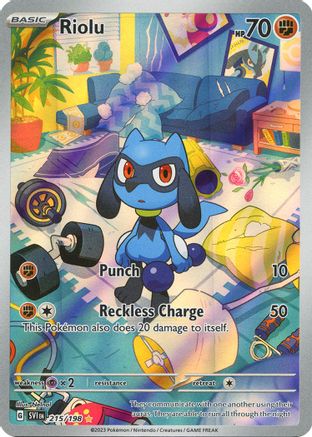 Riolu 215/198 - Illustration Rare - Holofoil