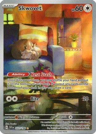 Skwovet 222/198 - Illustration Rare - Holofoil