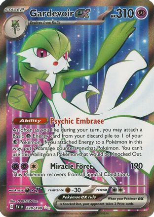 Gardevoir ex 228/198 - Ultra Rare - Holofoil