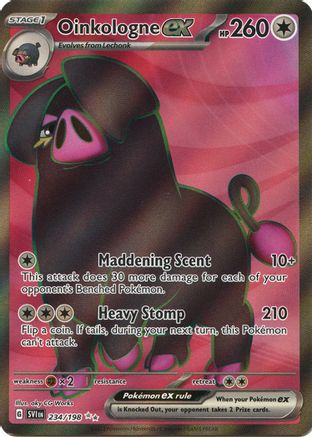Oinkologne ex 234/198 - Ultra Rare - Holofoil