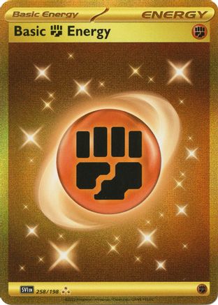 Basic Fighting Energy 258/198 - Hyper Rare - Holofoil